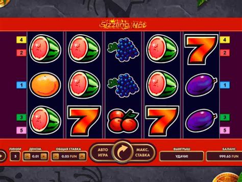 Игровой автомат Sizzling Hot (Сизлинг Хот, Семерки)  мега популярный видеослот в казино Слот Клуб